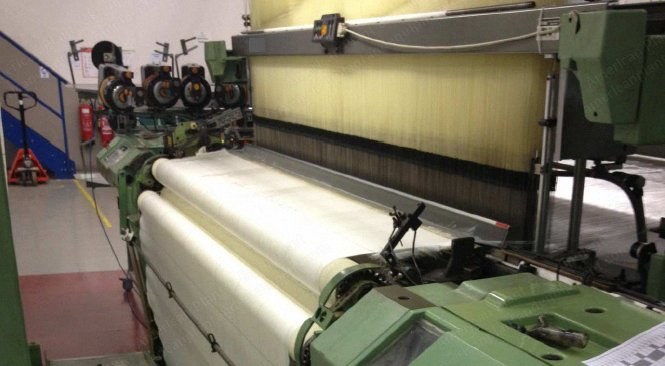 Sulzer, G6200, 1998, 2400mm Working Width, 4 Colors, Staubli LX 1600B Jacquard