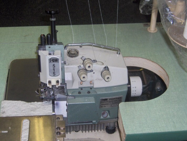 Porter, 515, Serger Flanger, with Table, Motor, Needle Positioner