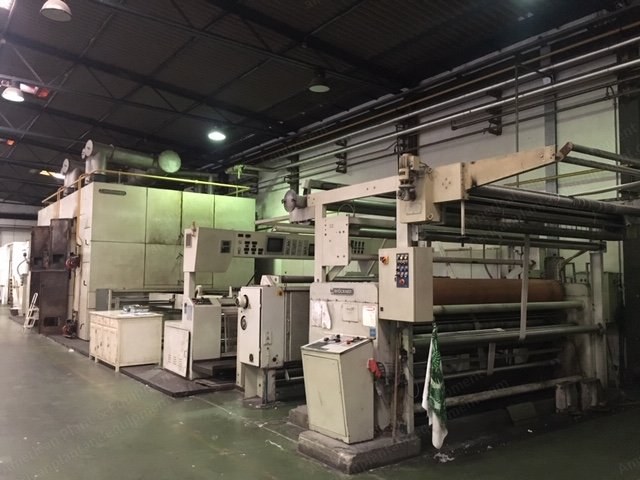Bruckner Stenter, 1998, Working Width 2800mm, 8 Chambers, Gas Heated