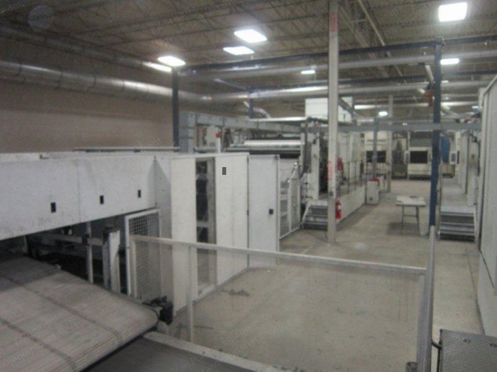 Befama, Crosslappers, 2000, Input Width 2800mm, Working Width 3500mm, Input Speed 100 MPM