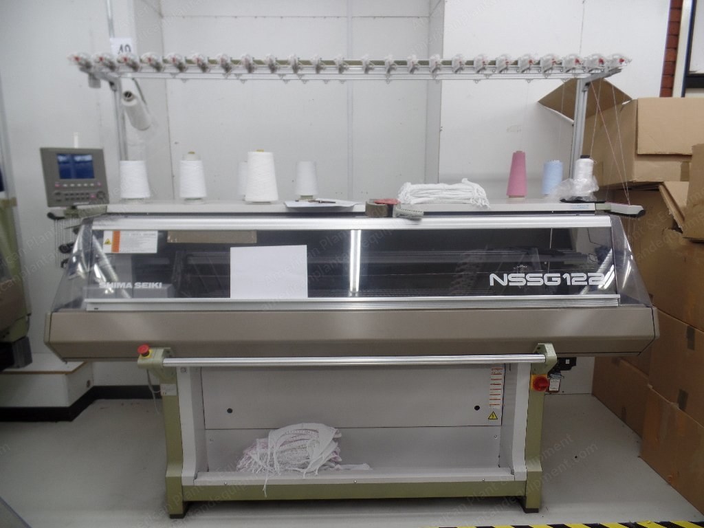 Shima Seiki, NSSG122SV, 2012, Flat Knitting Machine, Width 1220mm, Gauge 7