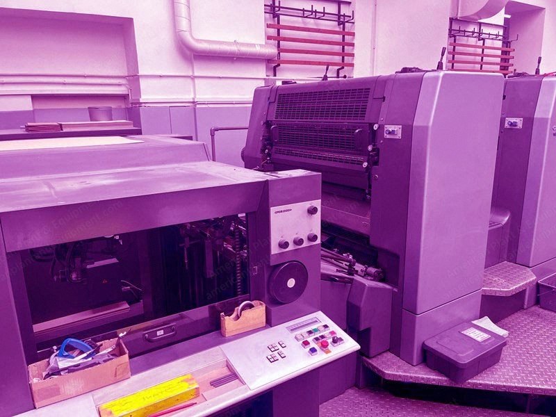 Heidelberg, SM 102-5 P2, 1995, 720x1020mm, 5 Colors, Perfecting 5/0 1/4