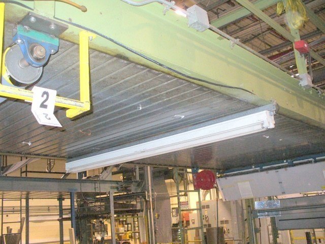Bruckner, 1980, 2000mm Working Width, 10-Zone Steam Heated, Horizontal Clip Tenter Frame