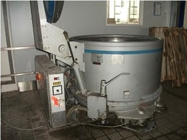 Krantz Centrifuge, 125kg, 1989, 1200mm Cylinder Diameter, 730 RPM
