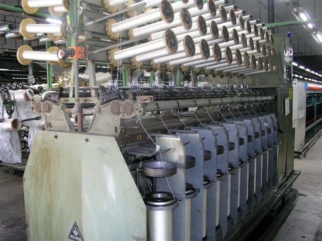 Saurer Allma, AZB, Twisting and Plying Machine, 24 Spindles, with Allma Creels