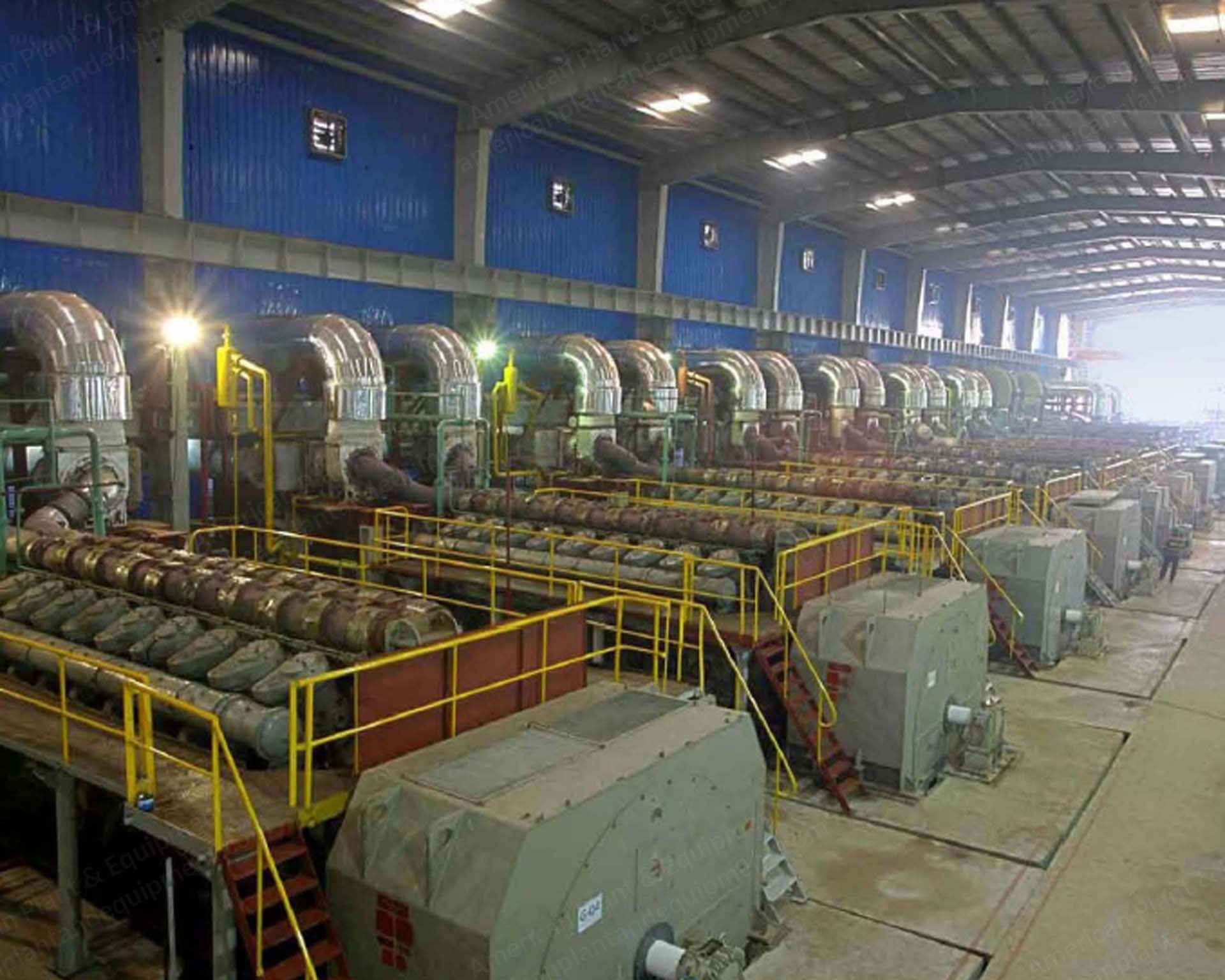 SEMT Pielstick, HFO Fired Engine Power Plant, 110 MW, 14x Engines, 2x Steam Turbines