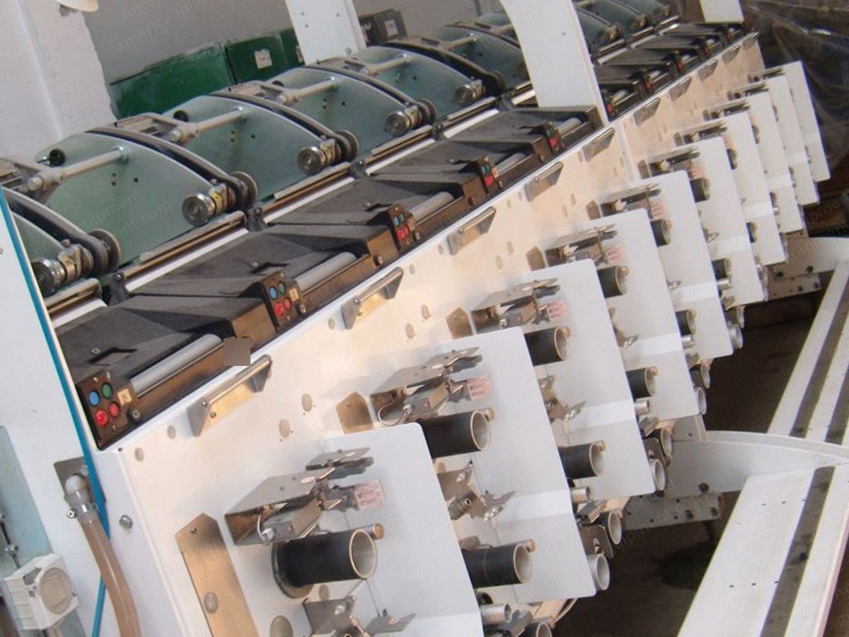 SSM, DP3-C, 2014, 10 Spindles, Air Covering / Intermingling Machine