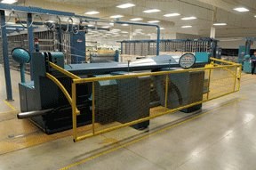 Complete Narrow Woven Edge Polyester Satin Factory, 68 Jacob Muller NF Looms, 1 Benninger Ergotronic Sectional Warper, Jacob Muller Webtex Finishing Machine