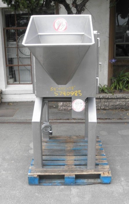 Eillert, BL 1000 Var, Stainless Steel Stripping and Dicing Machine, Rotary Feed, 230V