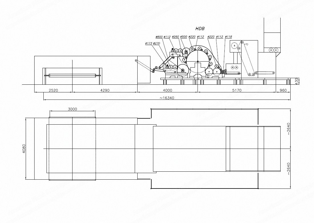 HDB, 3000, Nonwoven Card, Working Width 3000mm, Overhauled, New Controls