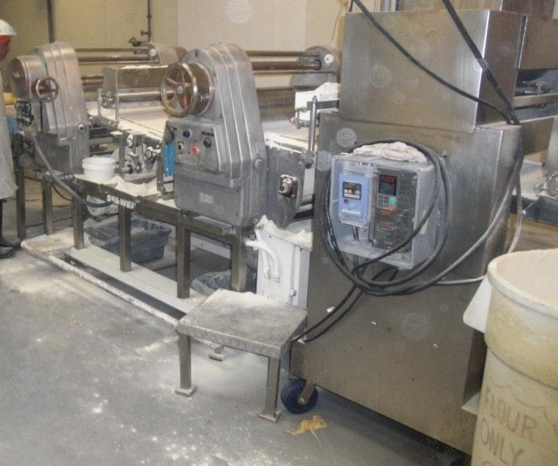 Heat & Control, Casa Herrera, Tortilla Mixing, Frying & Cooking Line, Peerless Dough Mixer, Model BPF-2005X Fryer, Model 10 Gas-Fired Oven