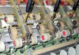 Zinser, 418L, 1981, 300 Spindles, 75mm Ring Diameter, 110mm Gauge