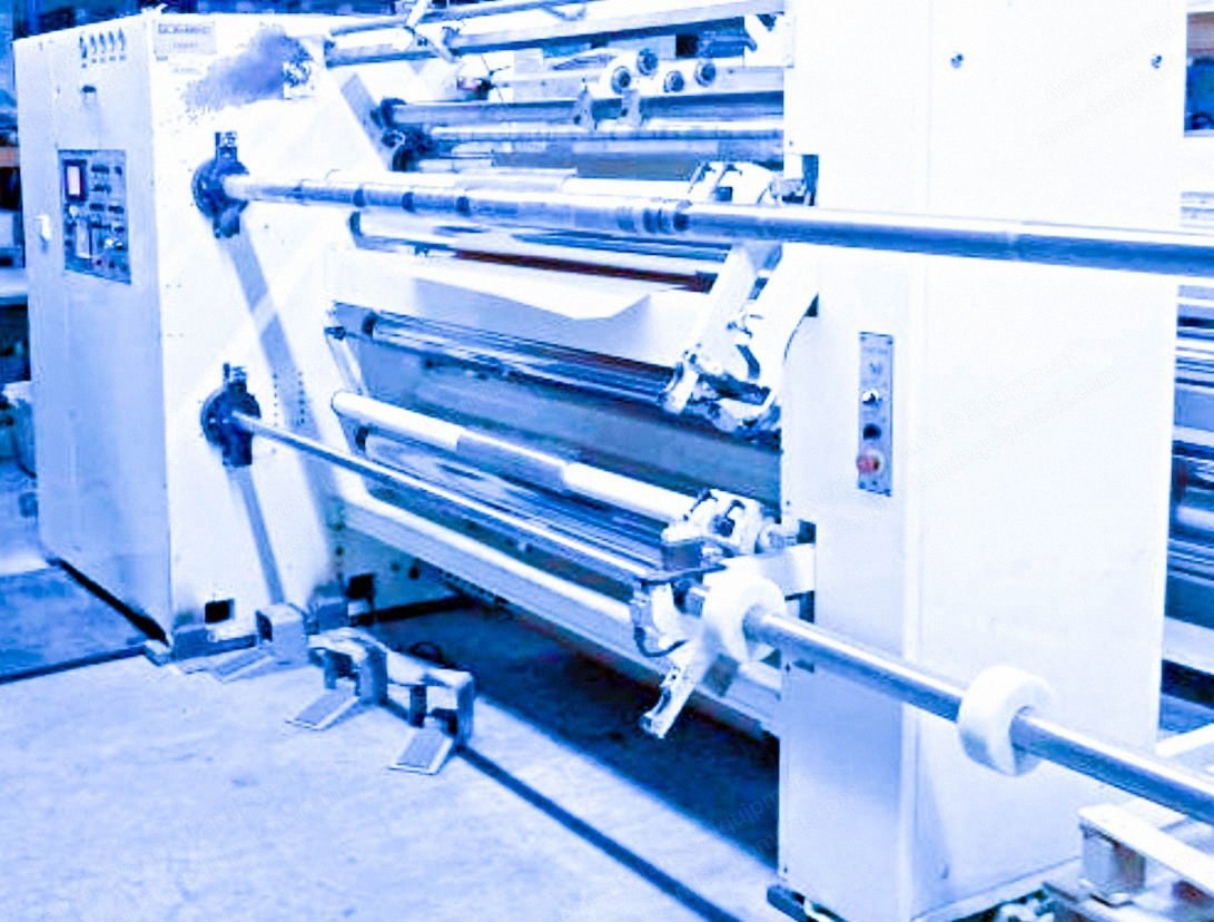Goebel, Super, 1993, Slitter-Rewinder, 1800mm Width, 2 Shafts, Max Speed 200 m/min