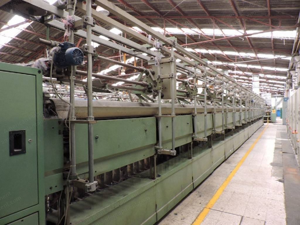 Gaudino, F2K/D, 2000, Woolen Spinning Frame, 126 Spindles, Ring Diameter 140mm, Gauge 180mm, Auto Doffing