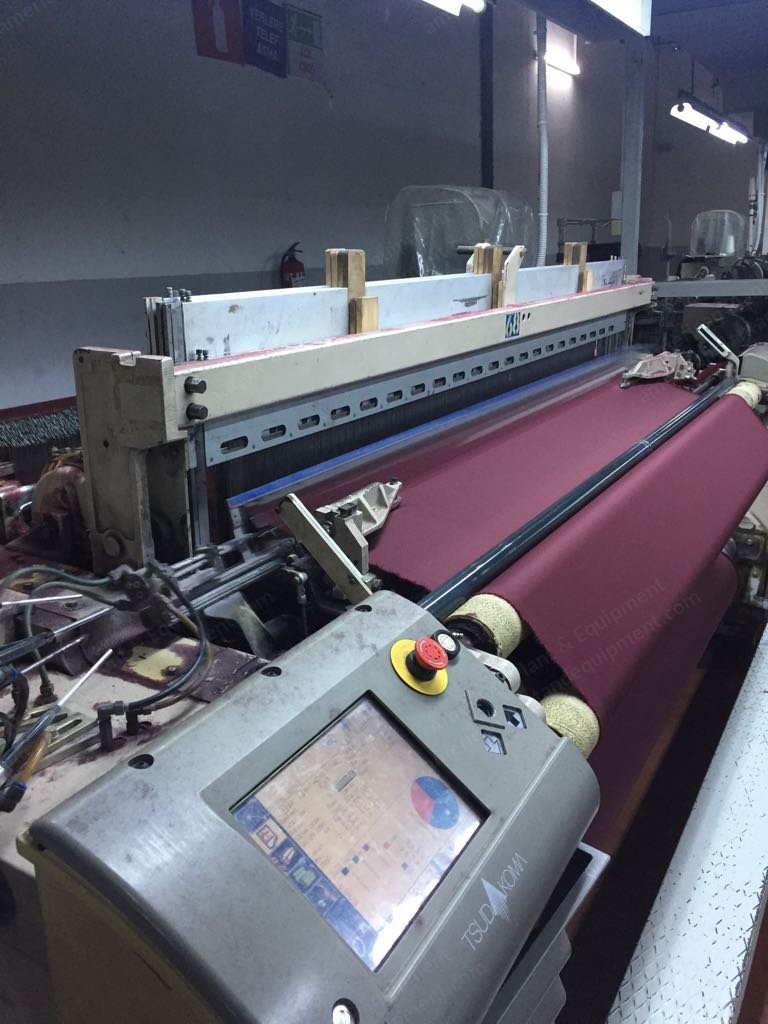 Tsudakoma, ZAX9100, 2007, Air Jet Loom, Working Width 2100mm, Staubli 1761A Cam Motion, 4 Weft Feeders