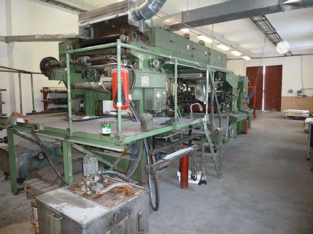 Kroenert, Pak 600, 1000mm Width, 300 m/min, Wax and Hotmelt Coating Machine