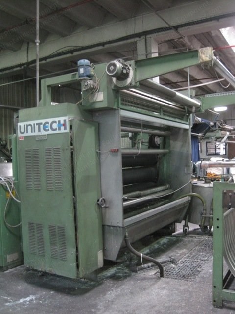 Unitech, Santalucia White 8 220 Gas, 2000, Multi-Pass Tenter Frame, 2200mm, 4 Compartments, Gas Heated