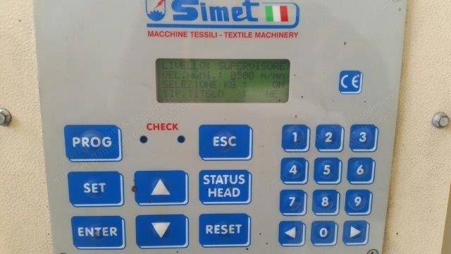 Simet, SES/AL, 2007, 50 Spindles, 1200 m/min, Waxing