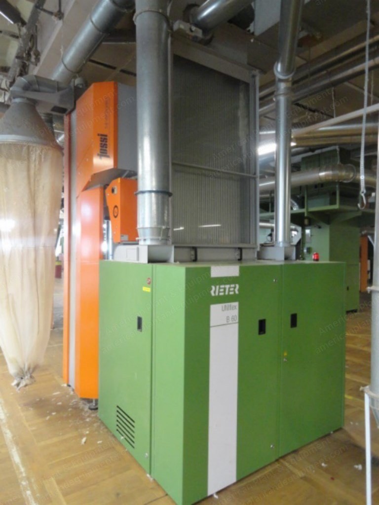 Rieter, Uniflex B60, 2009, Fine Cleaner, with Material Fan and Material Chute