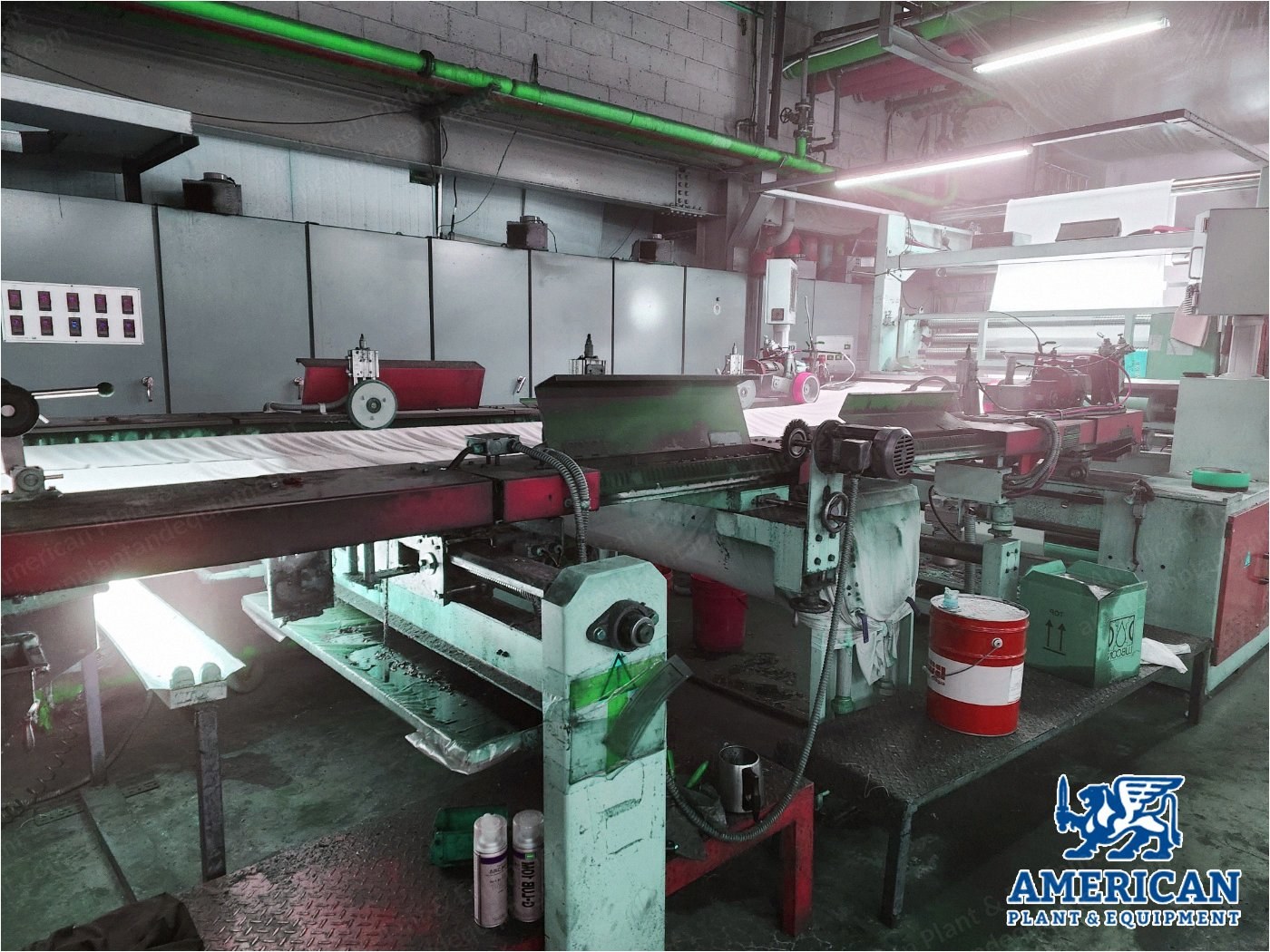 Ilsung, ISST II-10TP, 2017, 2100mm Working Width, 10 Zones, Oil Heated, Horizontal Pin Chain