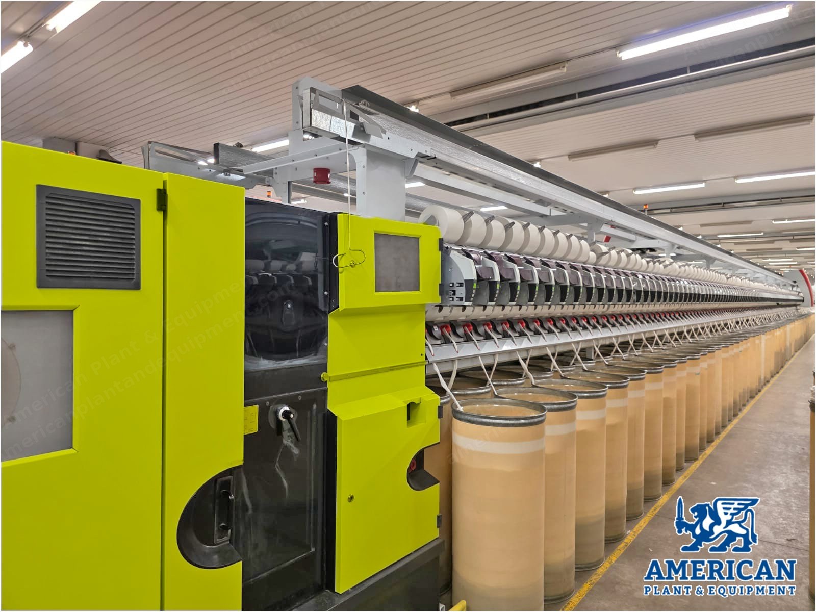 Saurer, Autocoro 9, 2017, 528 Rotors, Open End Spinning Machine