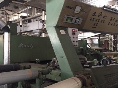Krantz-Reisky Stenter Frame, 5 Chambers, 1800mm, Pin + Clip, Steam Heated, 1990