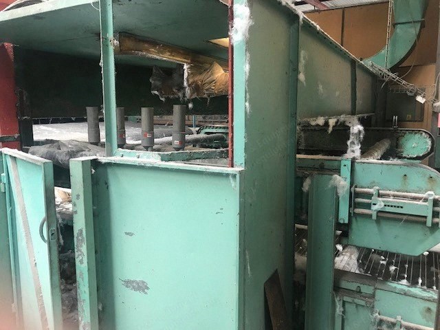 F.O.R., Asselin, Nonwoven Line for Garnetted Pillow Web, 450 kg/hr, 3m Card Width