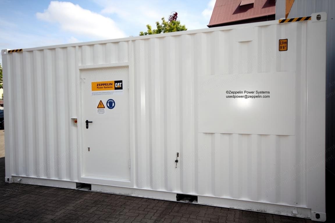 Caterpillar, C18, 2012, 700 kVA, 400V, 50Hz, 20ft HC Container Enclosed