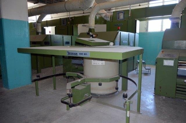 Trutzschler, DK803, 1997, 40 Inch Can Diameter, FBK533 Chute Feed, Autoleveller