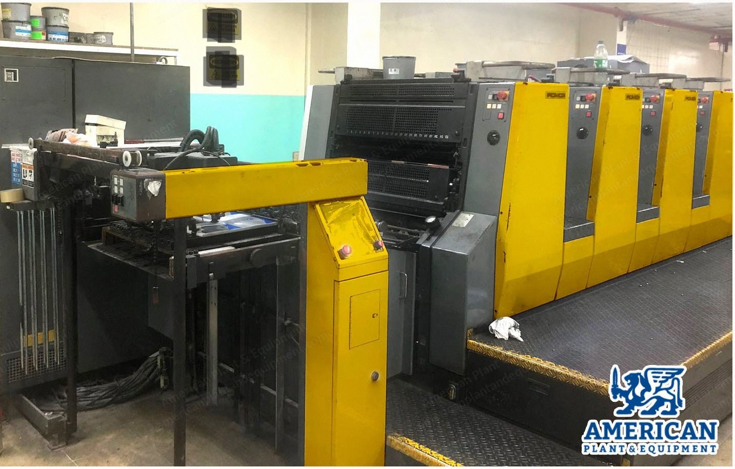 Komori, Lithrone L-428-Straight, 2007, 4 Colors, 520x720mm, PQC Console