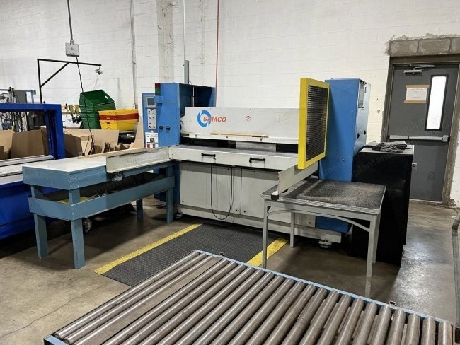 Samco, TC 75, 75 Ton Hydraulic Press, 67x32 inch Bed, Sliding Shuttle Table
