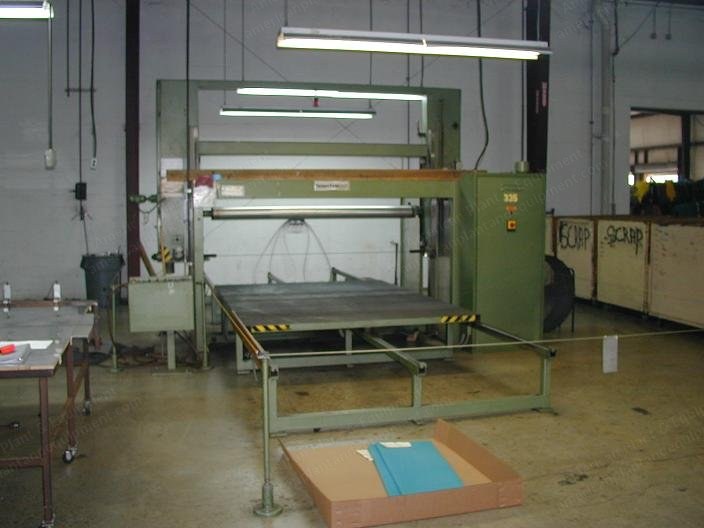 Fecken Kirfel, W21, 1987, Horizontal Slitter, 87 inch Max Width, 51 inch Cut Height, 120 inch Run Length