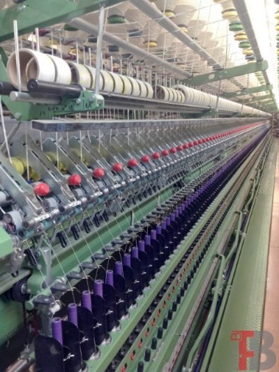Suessen, Ring Can 1000, 1996, 624 Spindles, 54mm Ring Diameter, 75mm Gauge, Spinning Machine Package