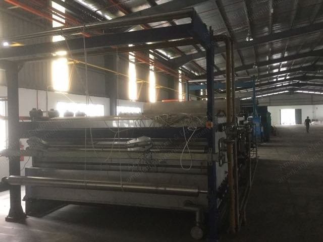 Jiangsu Saga, SG598-JAOO, 2007, 8 Bays Gas Stenter, 3400mm Width, Scouring Machine, Thermal Heater