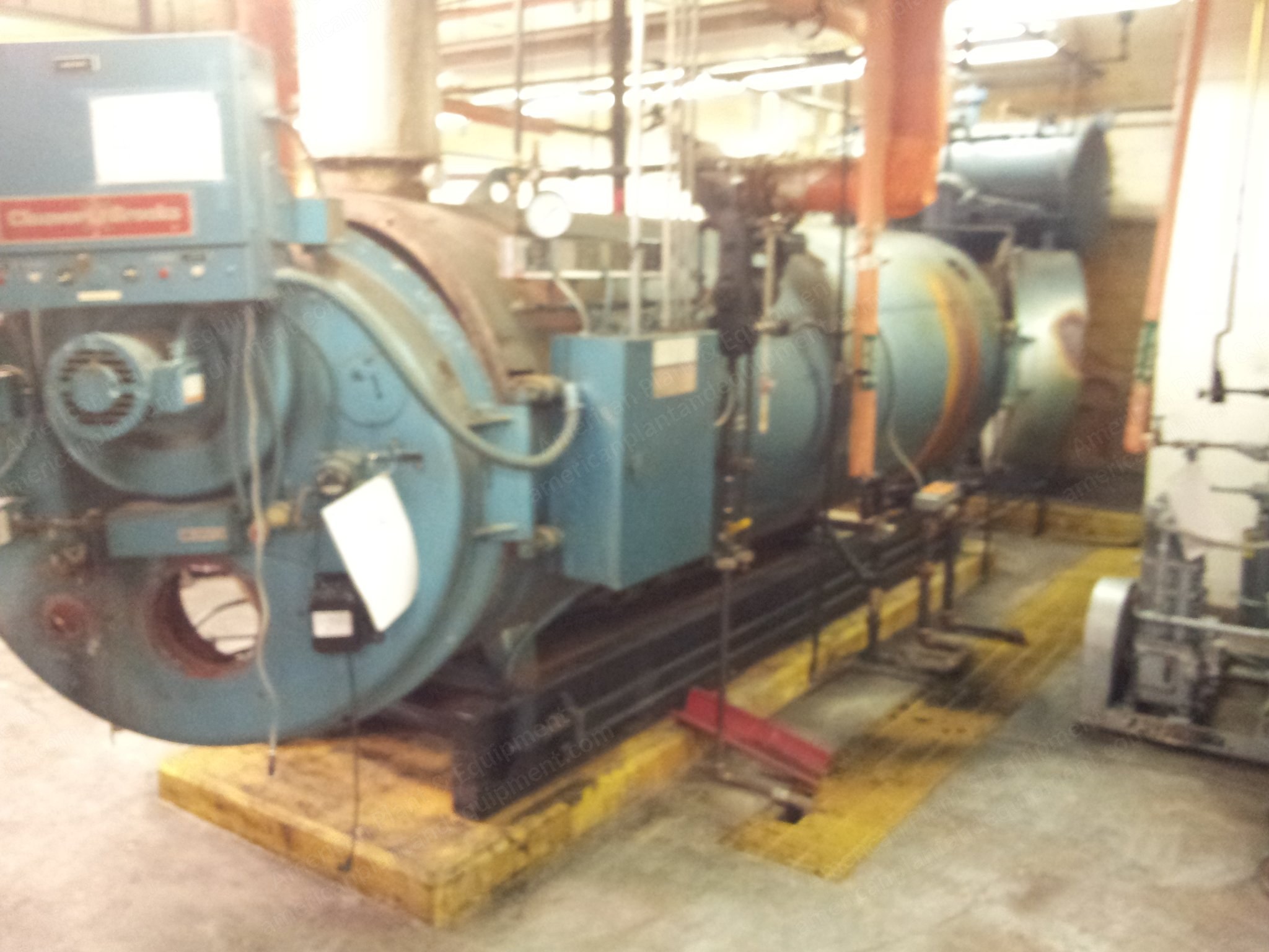 Cleaver Brooks, 100 HP Boiler, 1984, 15-60 PSI