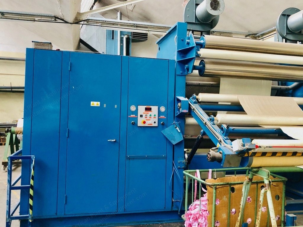 Bruckner, 2005, Open Width Curing-Polymerizing Machine, Working Width 3400mm, Thermic Oil Heated