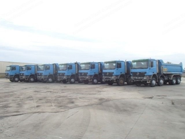 Mercedes Benz, 8x8 Tipper Truck, 2007, 408 HP, Meiller Tipper Body, 23500kg Capacity