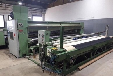 Dilo, OD 45/II, 1982, Finishing Needle Loom, 4500mm Working Width, Double Board Downstroke, with ETF Cutting and Winding Unit