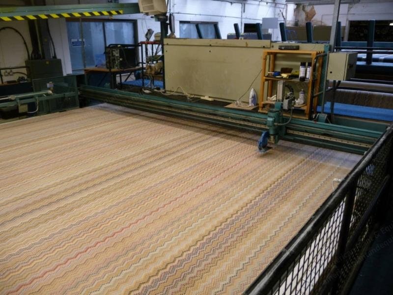 Macart, SLT300, 1995, Automated Carpet Cross-Cutting, Slitting, Wrapping & Re-Rolling Line, Width 5000mm, 415V