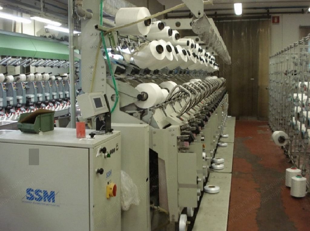SSM, DP2C, 2001, Covering Machines, 20 and 30 Positions, Autodoffing, 290mm Bobbin