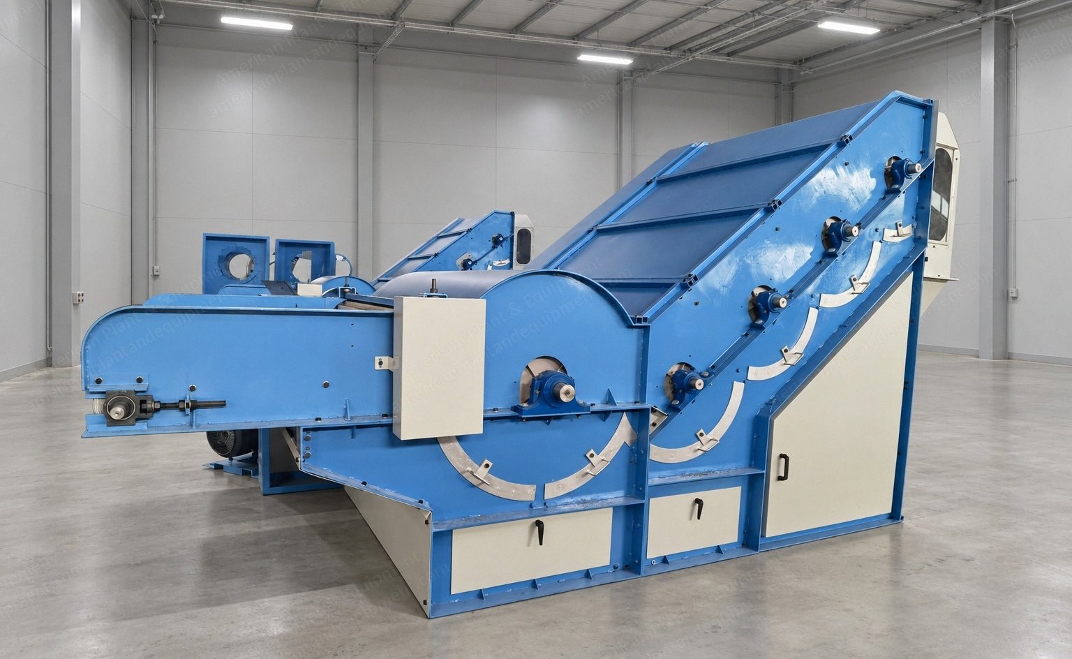 NovaStar, FP293, New, Step Cleaner Wool Opening Machine, 1500mm, 5 Opening Rollers, with Dust Collection System