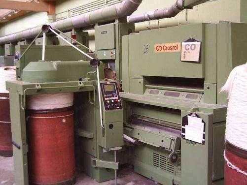 Complete Spinning Line, Trutzschler, Falubaz, Crosrol, Elitex, Rieter, 1978-1996