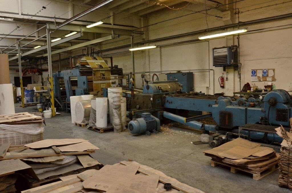 Windmoller & Holscher, AGS 2120, 1967, Multilayer Paper Sack Tube and Crossbottom Making Machine, 4 Plies, 2 Colors Inline Printing
