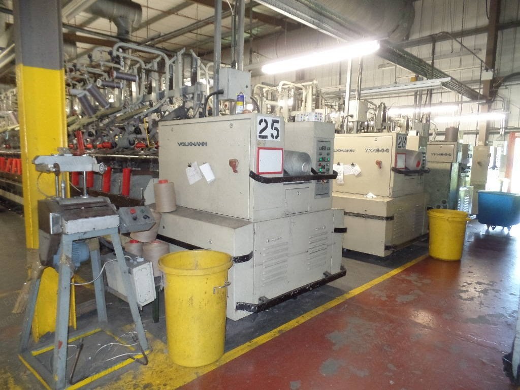 Volkmann, VTS-05-0-C, 1989 to 1992, Two-For-One Twisting Machines, 66 to 102 Spindles