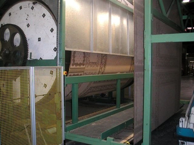 Sellers Backcoating Machine, 1993, 4500mm Working Width, Gas Fired Hot Air Dryer