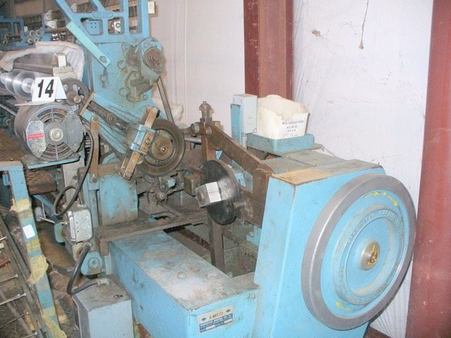 Emco, 86.1.3.4, Cam Drive Lockstitch Quilter, 86 inch Working Width, 10 Circular Blades