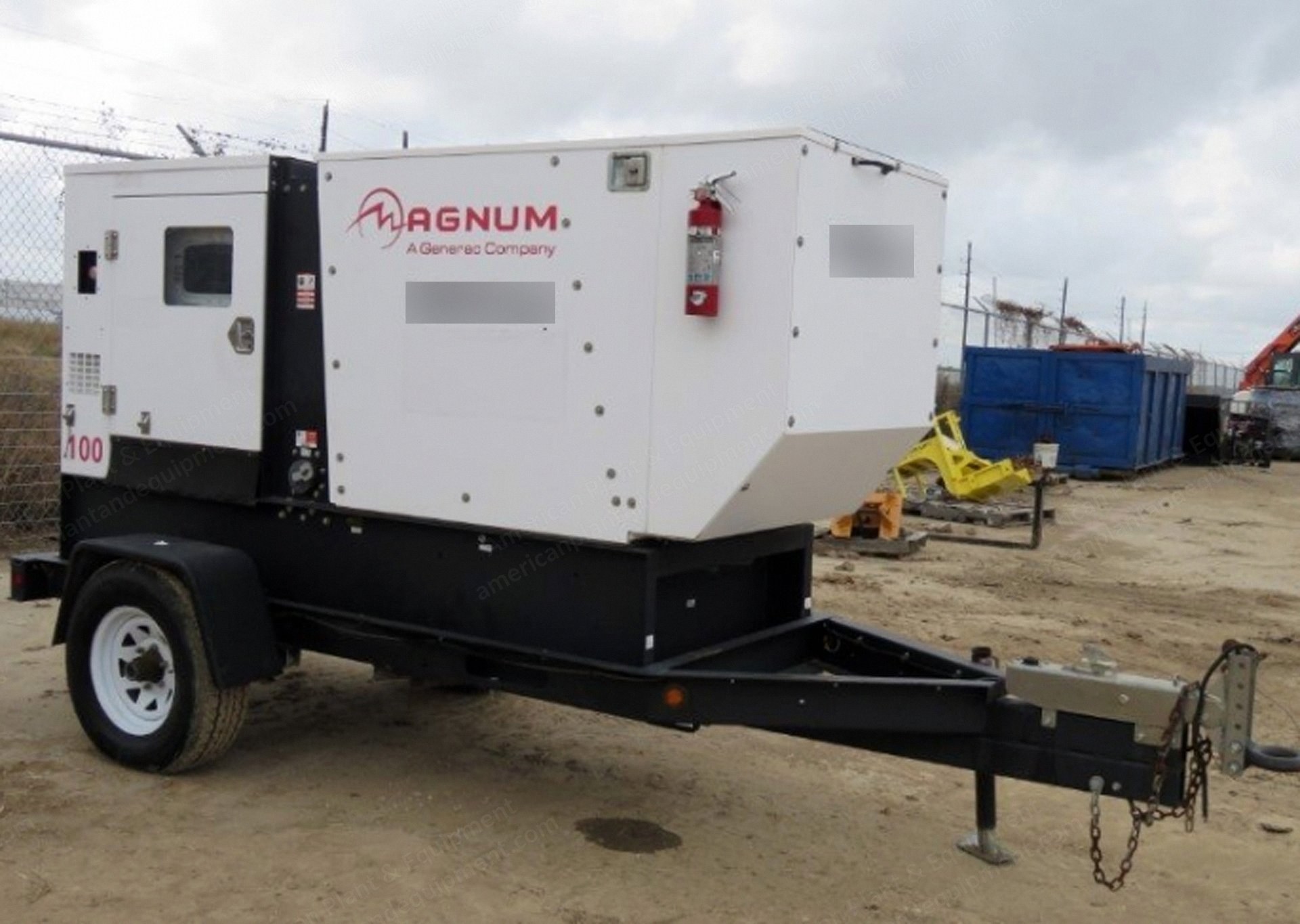 Magnum, MMG100, 2014, 78kW, Diesel, 2314 Hours, Rental Grade Generator Set