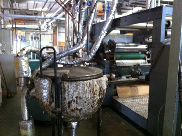 Kroenert, PAK 600, 1976, Paraffin Wax and Hotmelt Coating Machine, 1300mm Web Width, 300 m/min