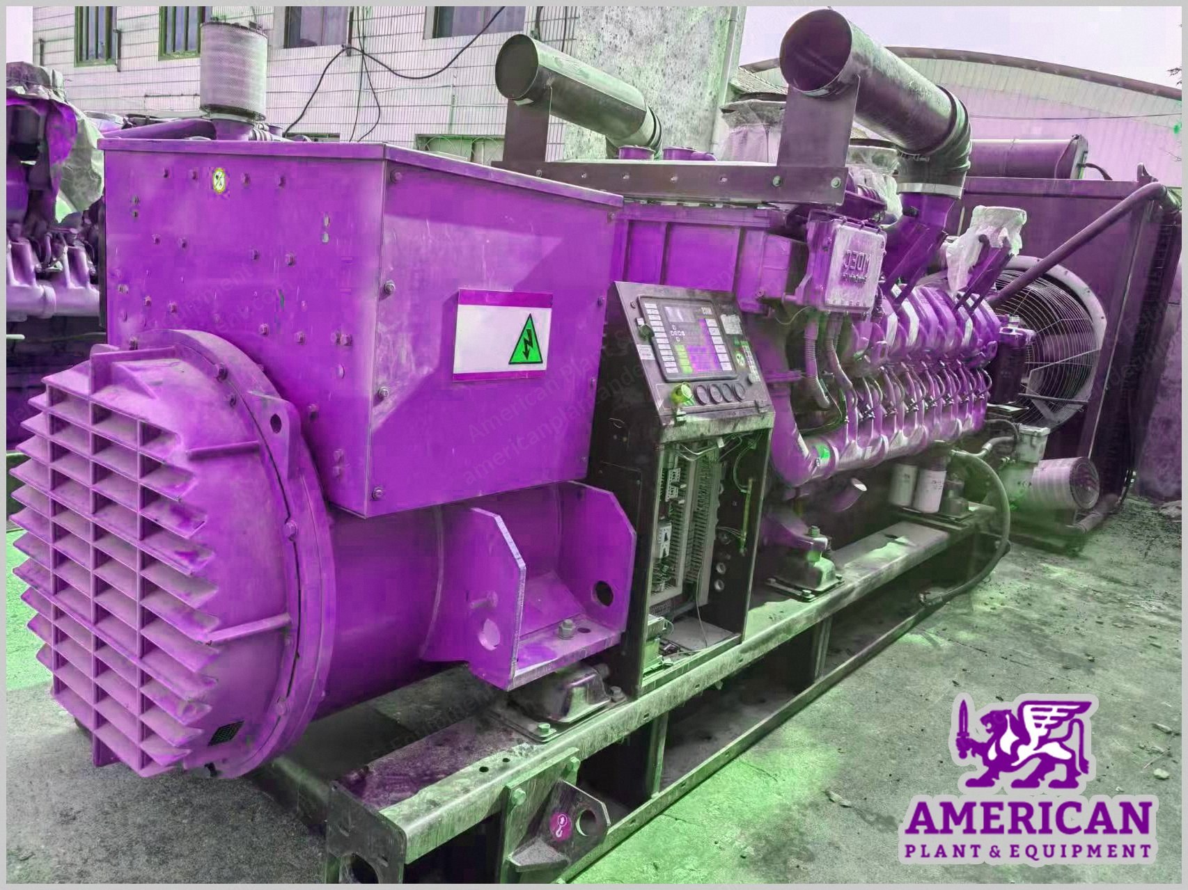 MTU, 16V4000G60, 2001, 1600 kW / 1760 kW, 50/60 Hz, Diesel Generator Set