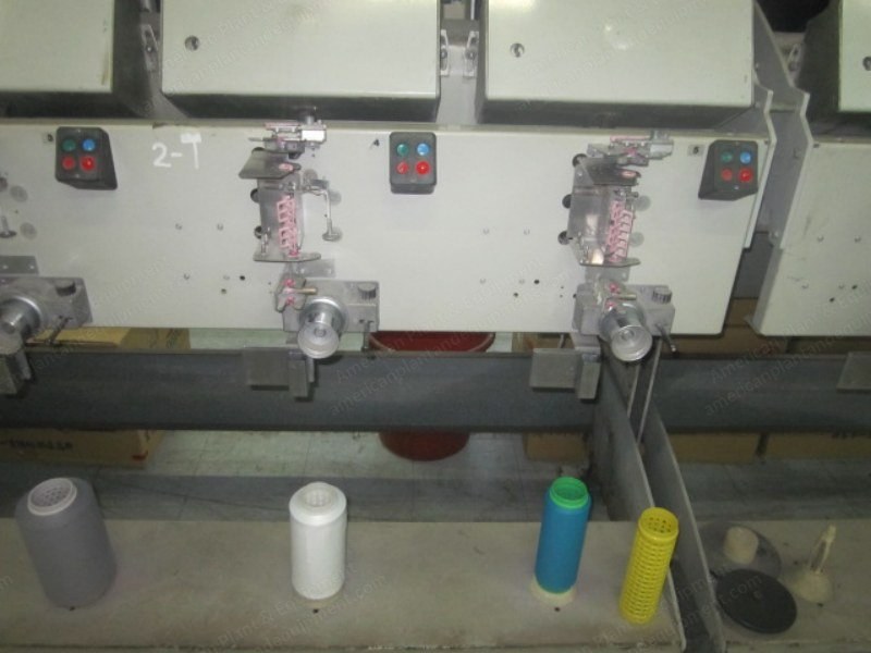 SSM, DP-W, 1998, Precision Cone Winder, 60 Spindles, 6" Traverse, 230cm Bobbin